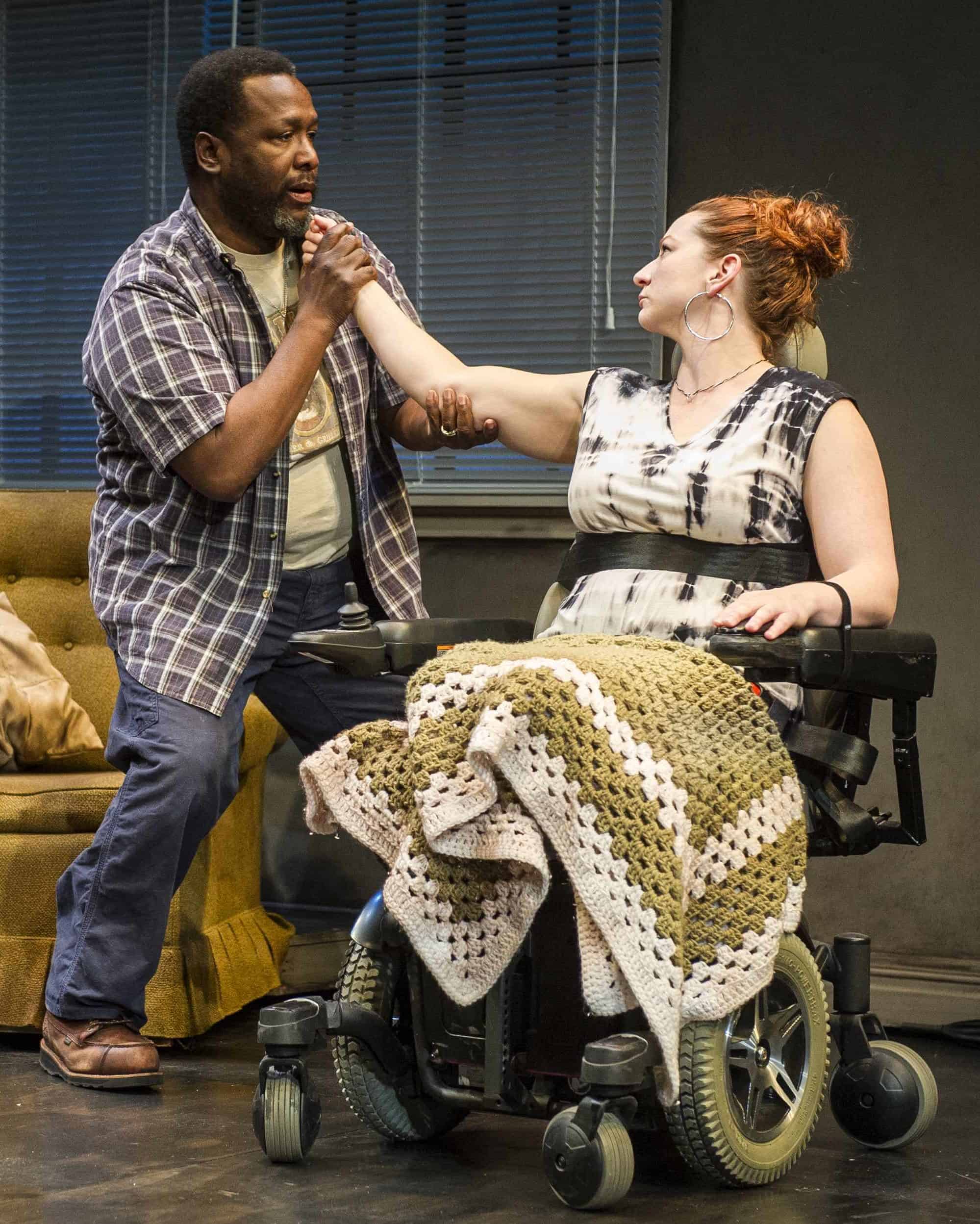 Wendell Pierce and Katy Sullivan appear in Martyna Majok's 'Cost of Living' at Williamstown Theatre Festival.