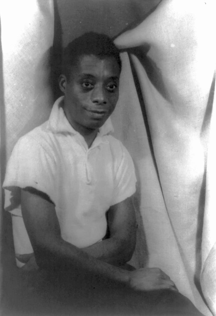 James Baldwin as a young man. Photo by Carl Van Vechten, now in public domain