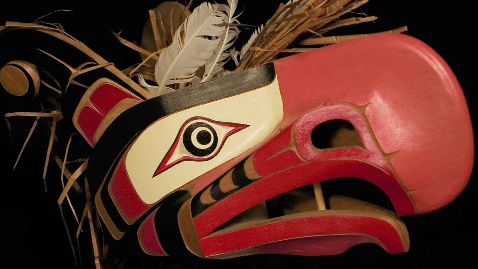 Stan Wamiss' Thunderbird appears in a show of contemporary and recent artwork from the Pacific Northwest at the Berkshire Museum. Photo courtesy of the Berkshire Museum and Paul and Joan Gluck