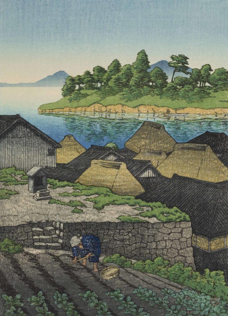 Kawase Hasui, Territory of Amakusa. Courtesy of the Clark Art Institute