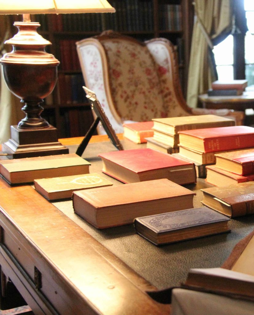 The Mount in Lenox holds many books from Edith Wharton's own library.