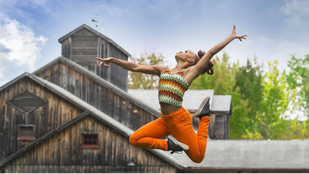 Choreographer Camille A. Brown at Jacob's Pillow.