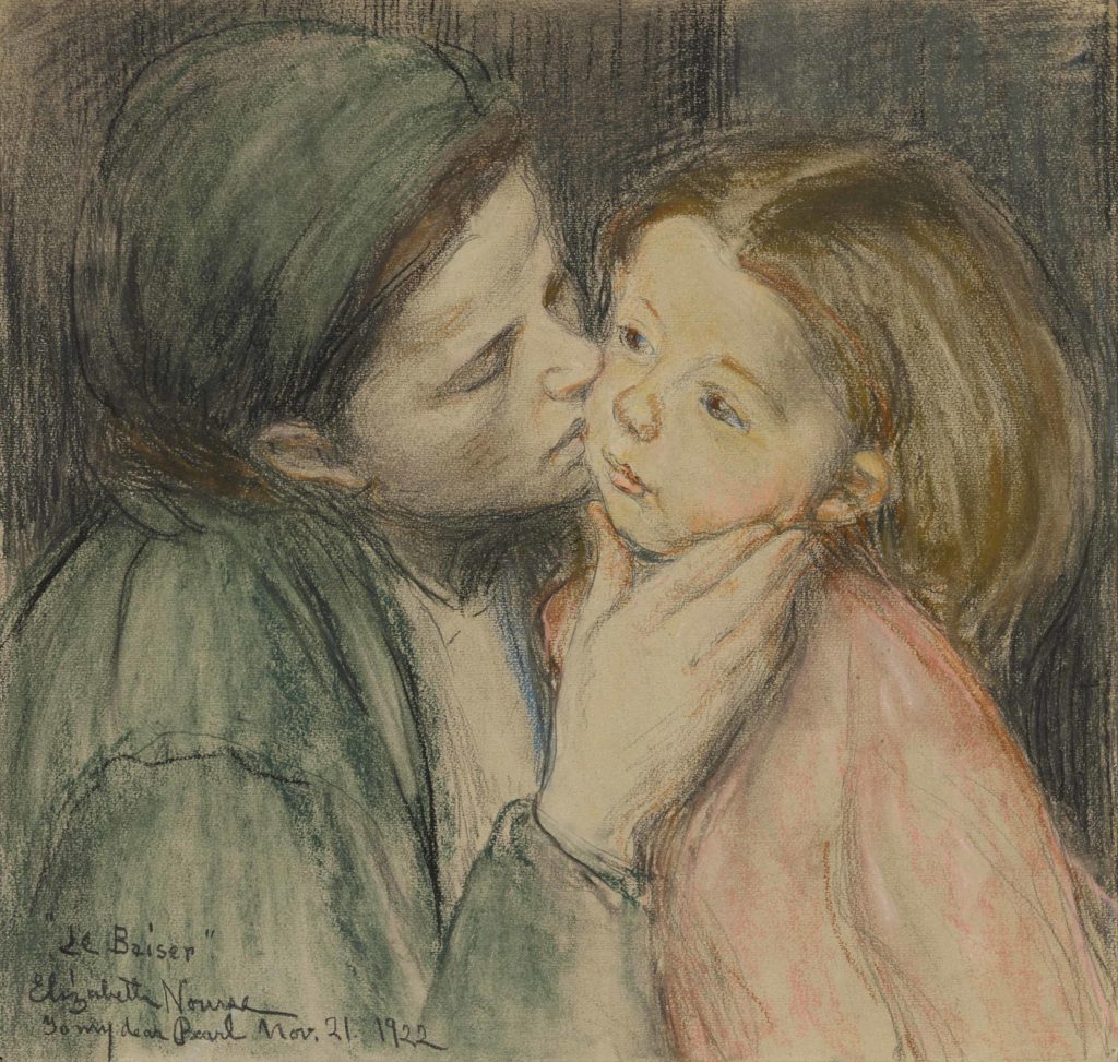 Elizabeth Nourse's 'The Kiss —The Clark Art Institute will take a close look at the collection.