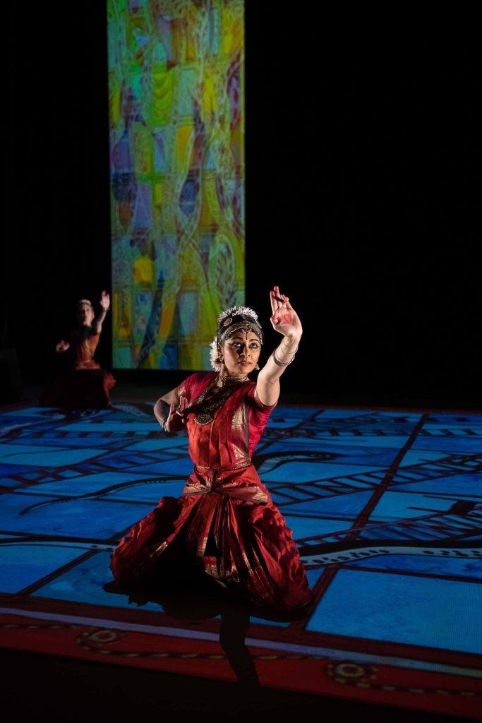 Ragamala Dance Company performs Written on Water at Jacob's Pillow International Dance Festival in Becket.