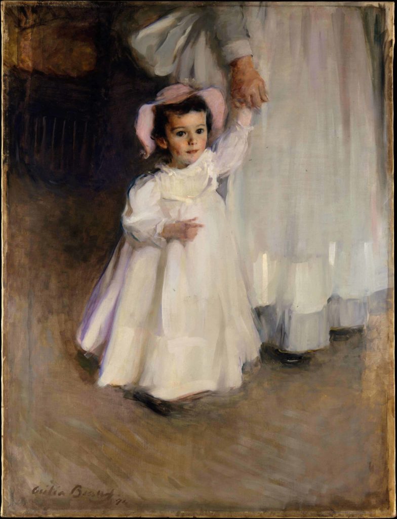 Cecelia Beaux' Ernesta (Child with Nurse) appeared at the Clark Art Institute in Williamstown in Women Artists in Paris 1850 to 1910.