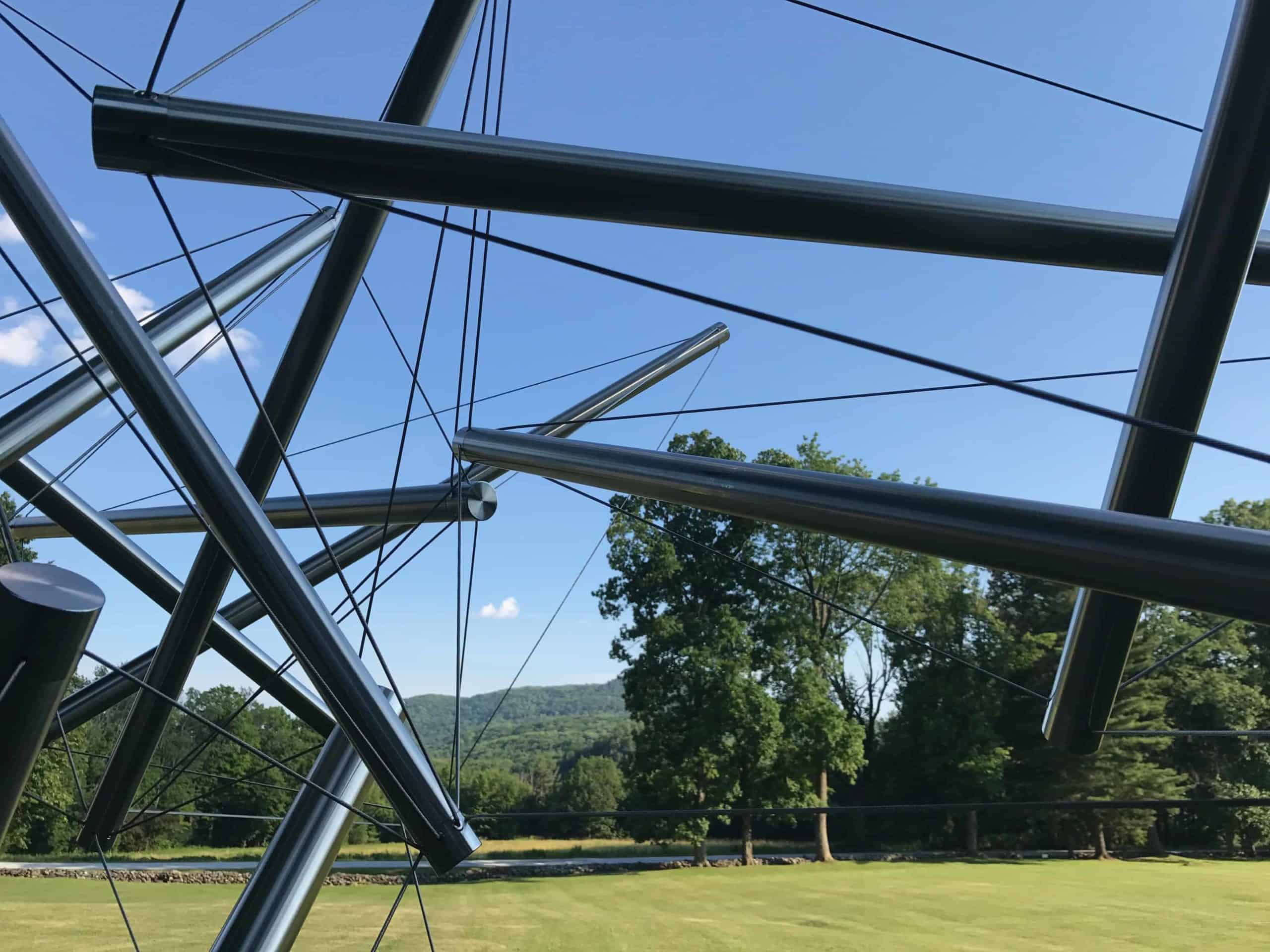 Kinetic sculpture at Chesterwood, summer 2018.