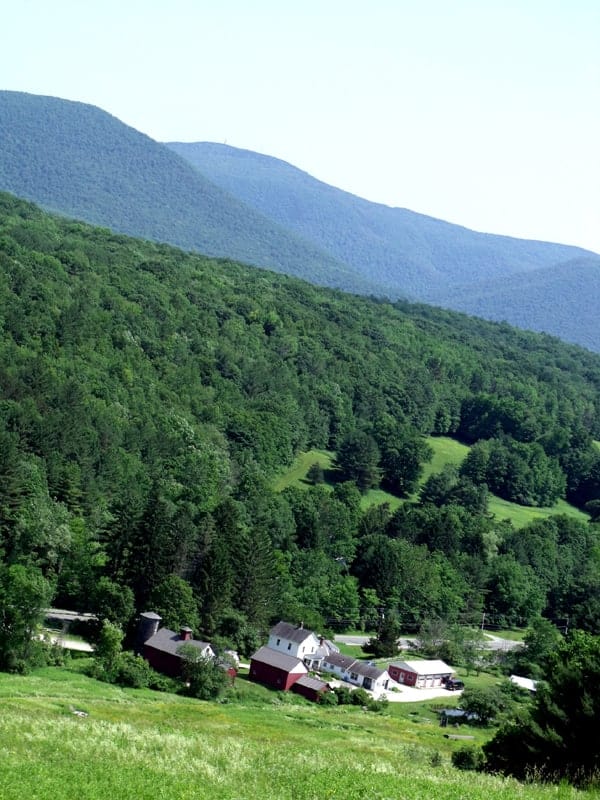 Sheep Hill rises between the valley and the Taconic ridges.