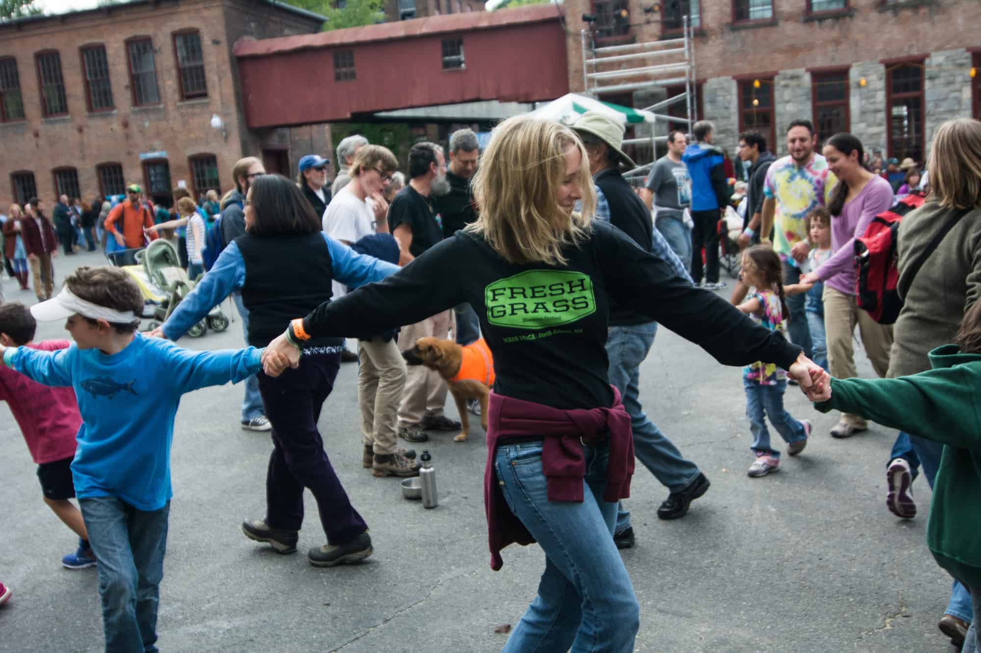 Live music gets listeners dancing at FreshGrass.