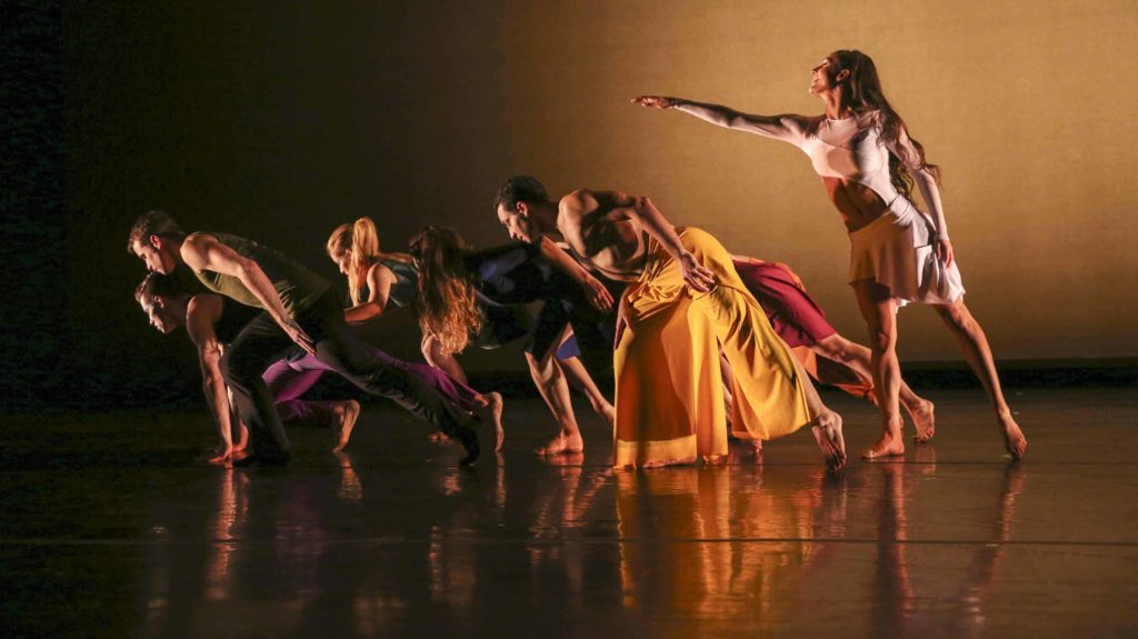 Parsons Dance, shown here performing 'Introduction,' appears regularly at Performance Space 21 in August.