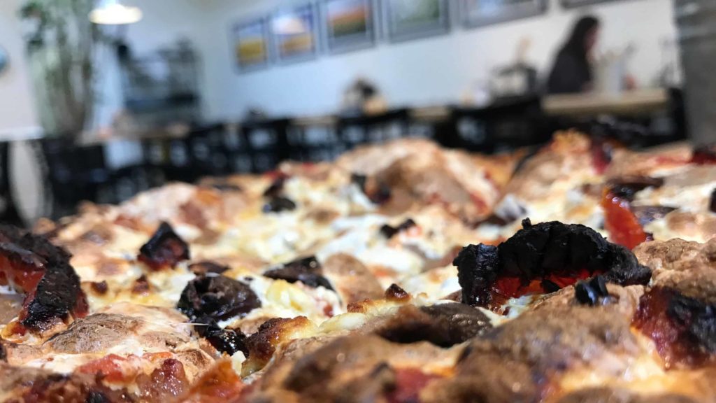 Berkshire Mountain Bakery serves pizza with local and fresh toppings at its Pittsfield cafe.