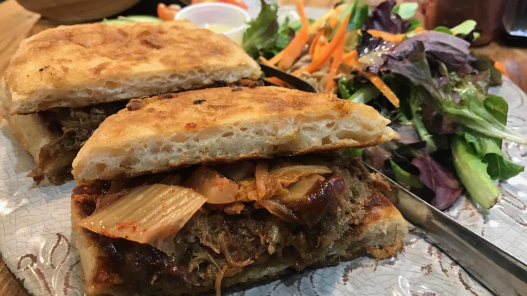 Berkshire Mountain Bakery Pizza Cafe offers hearty sandwiches on homemade sourdough bread.