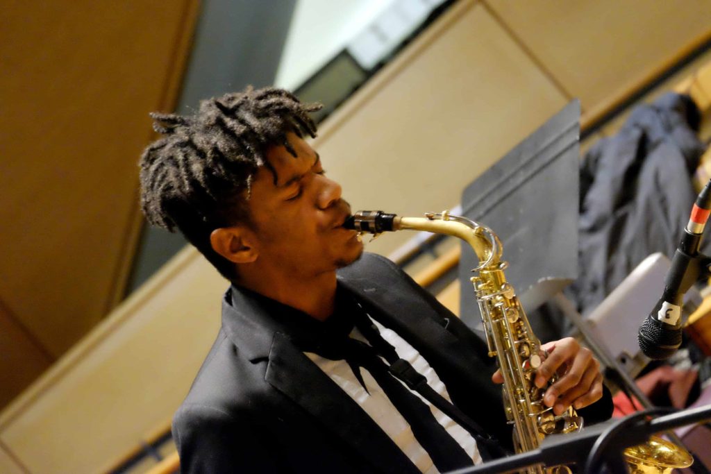 Williams college students performed in a New Orleans-Style Jazz winter study class in winter 2019.