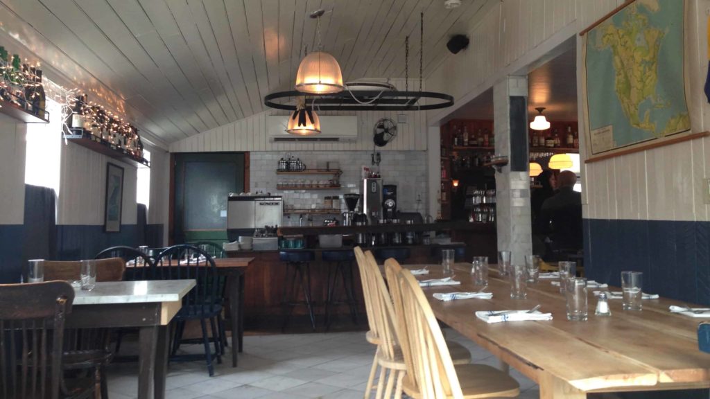 The Prairie Whale in Great Barrington takes its look (and taste) from old New England barns.