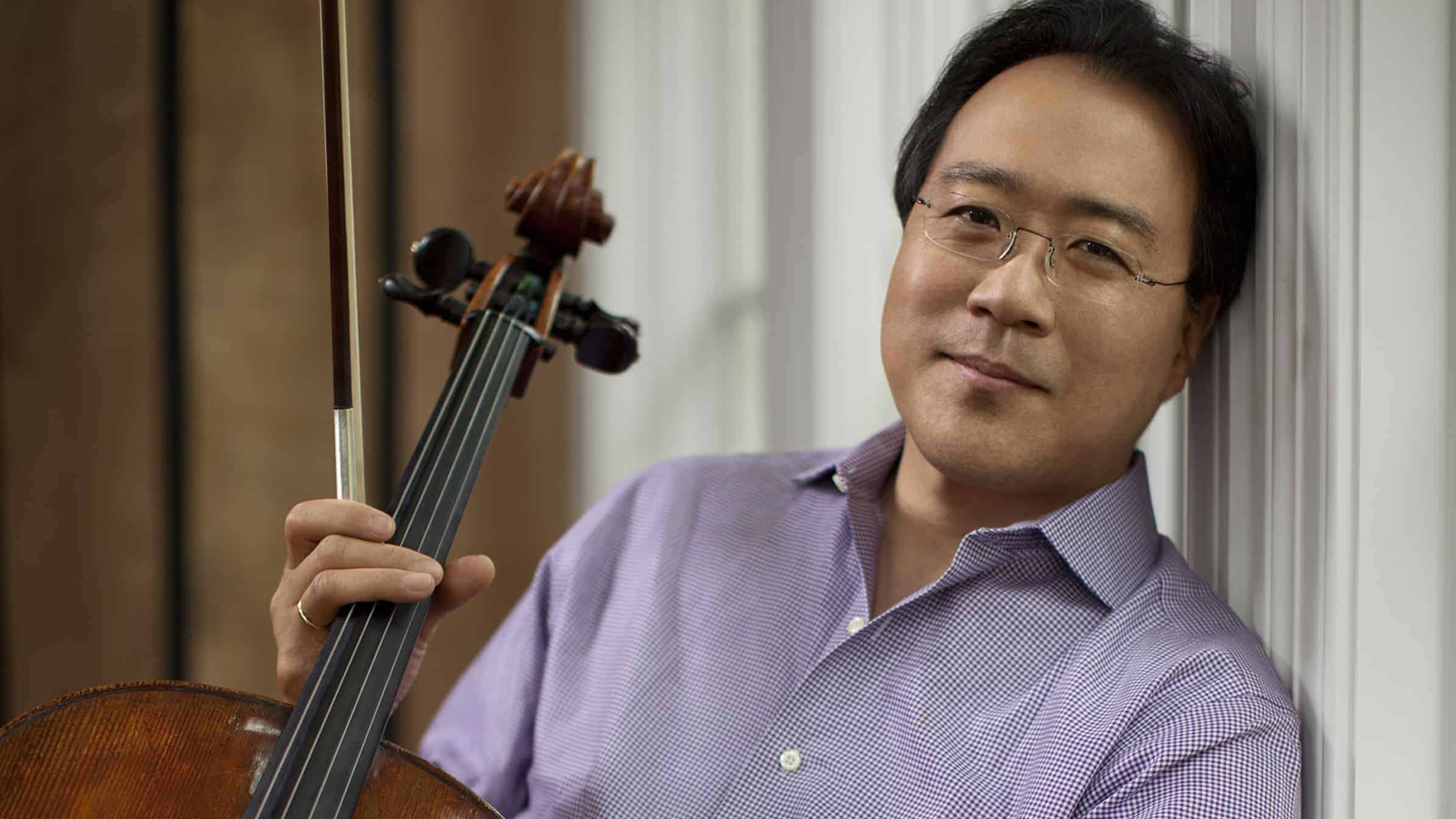 Acclaimed cellist Yo-yo Ma will perform in August at Tanglewood, the summer home of the Boston Symphony Orchestra. Photo by Jeremy Cowart.