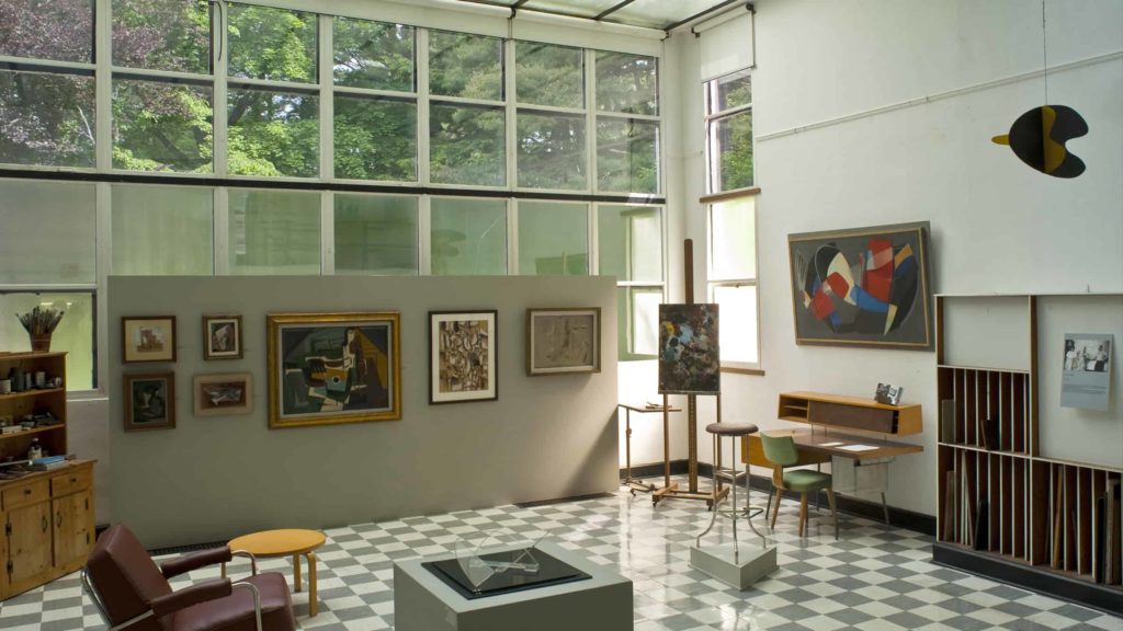 The Frelinghuysen Morris House and Studio in Lenox celebrates Modern art. Photo courtesy of Kinney Frelinghuysen