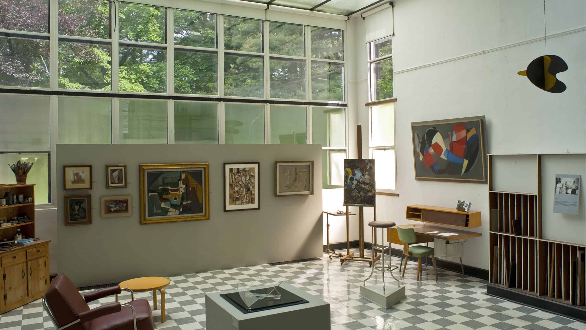 The Frelinghuysen Morris House and Studio in Lenox celebrates Modern art. Photo courtesy of Kinney Frelinghuysen