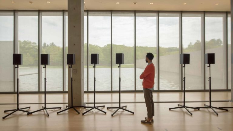 Janet Cardiff's sound installation at the Clark Art Institute. Photo courtesy of the museum.