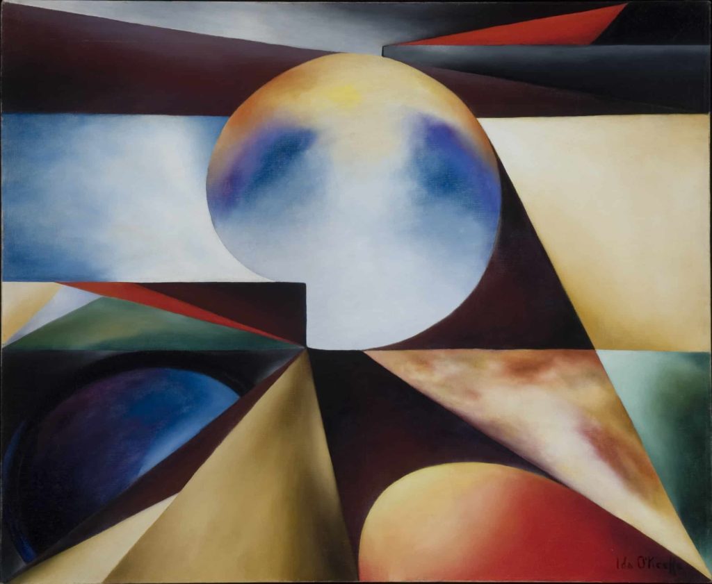 Ida O'Keeffe's Creation appears at the Clark Art Institute, Courtesy of Gerald Peters Gallery.