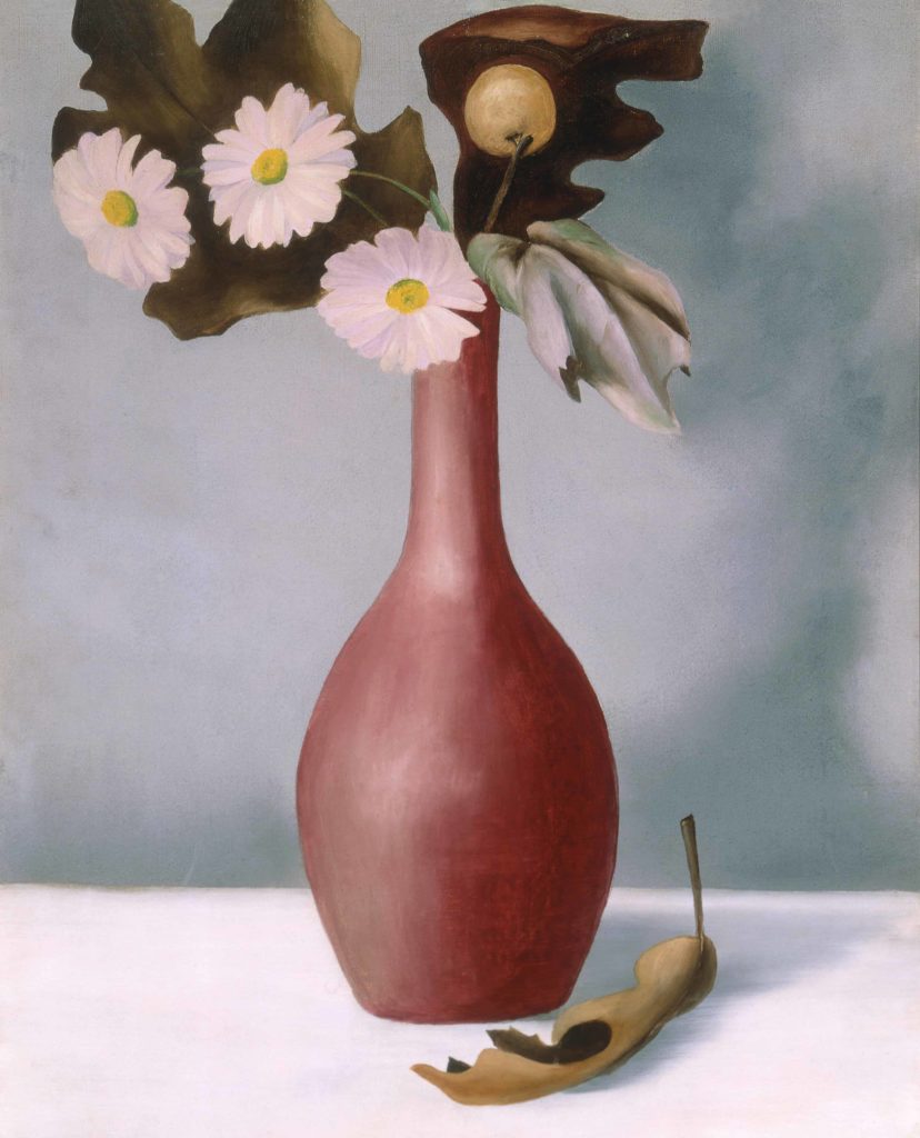 Ida O'keeffe'sPeach Blown Vase appears at the Clark Art Institute.