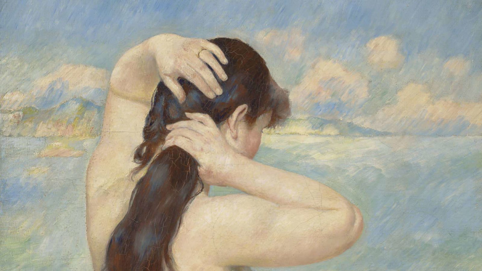 Renoir's Bather Arranging Her Hair appears in The Body, the Senses at the Clark Art Institute.