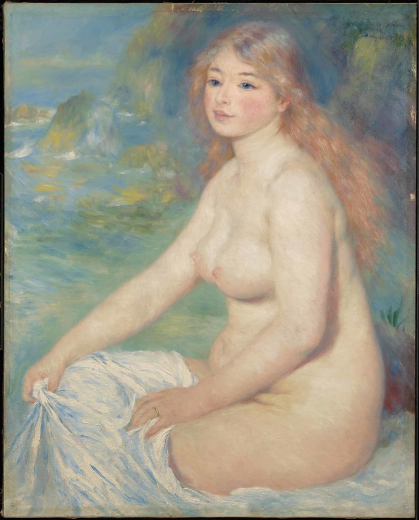 Renoir's Blond Bather appears in The Body, the Senses at the Clark Art Institute.