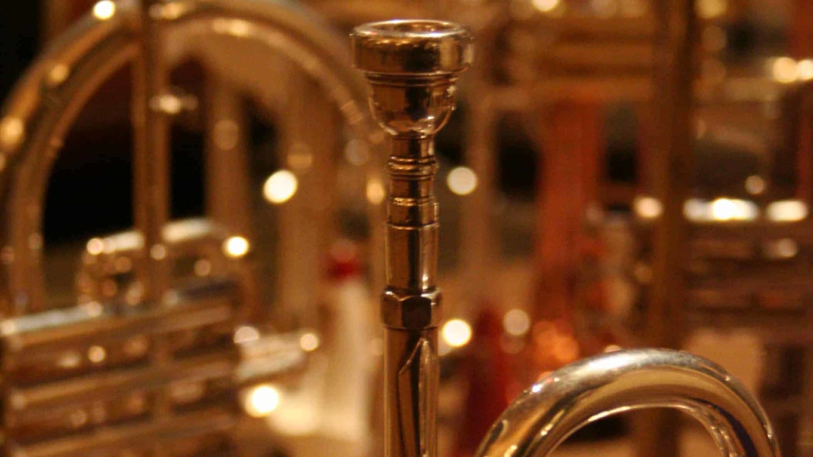 Trumpets gleam golden. Creative Commons courtesy photo.