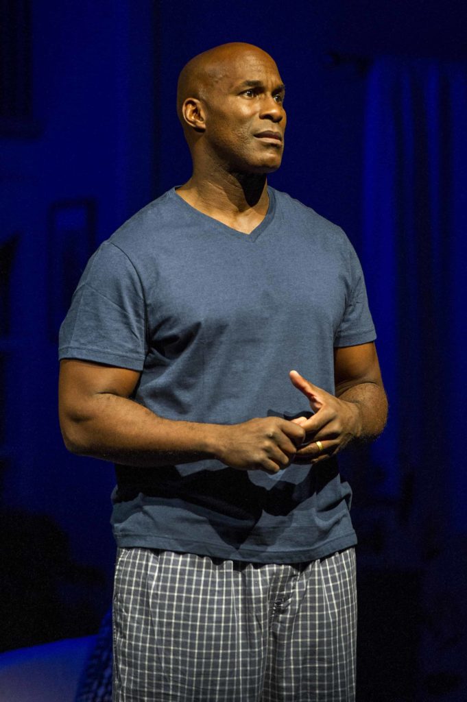 Alan H. Green appears in Brent Askari’s American Underground at Barrington Stage Company. Photo by Daniel Rader, courtesy of Barrington Stage