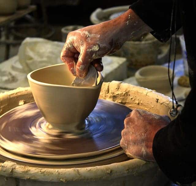 Roots Rising's annual handcraft holiday festival gathers regional artists and artisans like ceramicist Daniel Bellow.