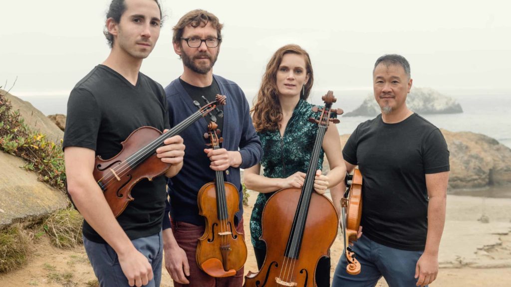 The Del Sol String Quartet will play the Foundry in November. Image courtesy of the artists.