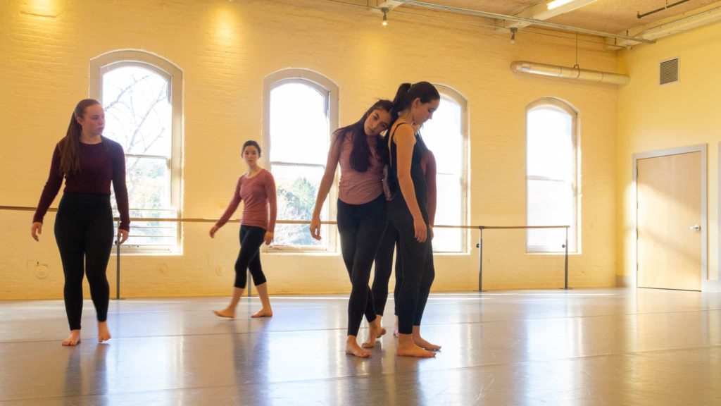 An ensemble of young choreographers performs their own work at Berkshire Pulse in Housatonic.