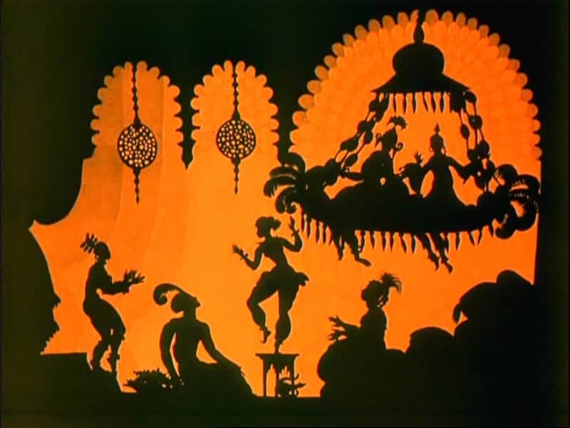 Animations from the German pioneer of silhouette animation film Lotte Reiniger, made publicly available by the copyright holder, Christel Strobel, agent for Primrose Film Prod.