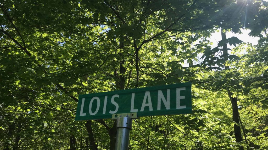 Swamp Road in Richmond leads to some entertaining side roads for a lost journalist, including Lois Lane.