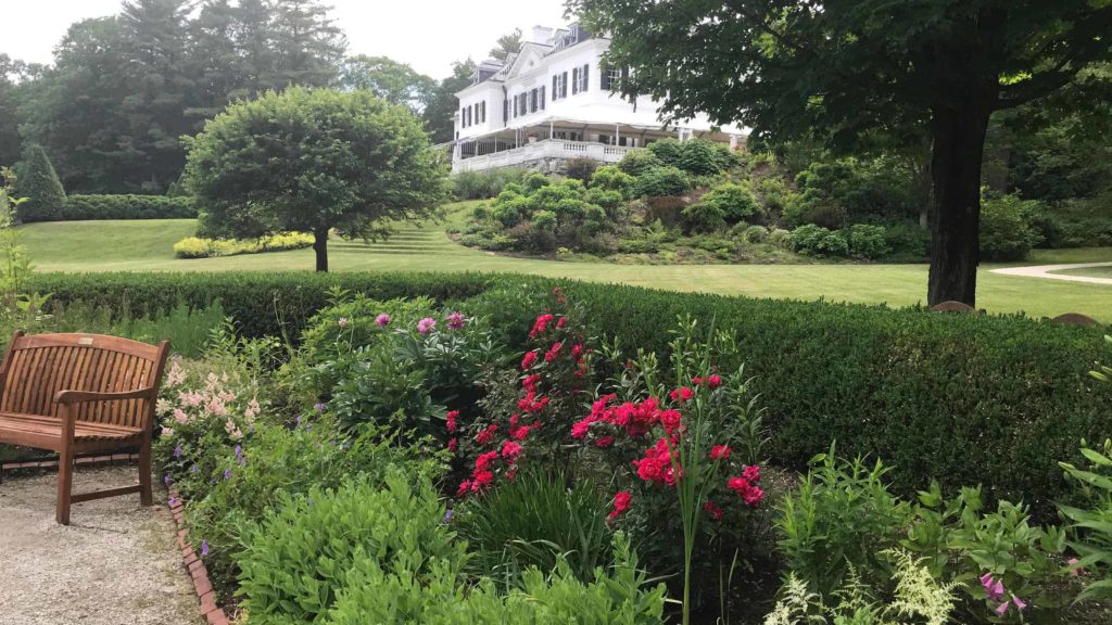 Edith Wharton's gardens bloom at the Mount in high summer.