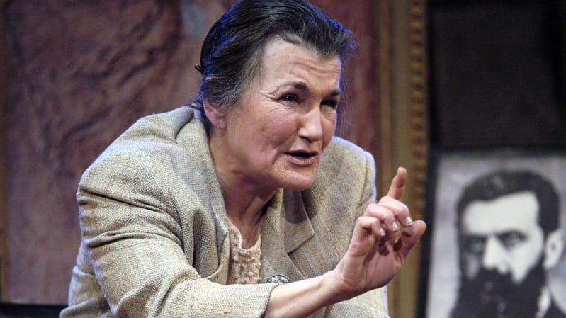 Annette Miller appears as Golda Meir at Shakespeare & Company. Press photo courtesy of the theater.