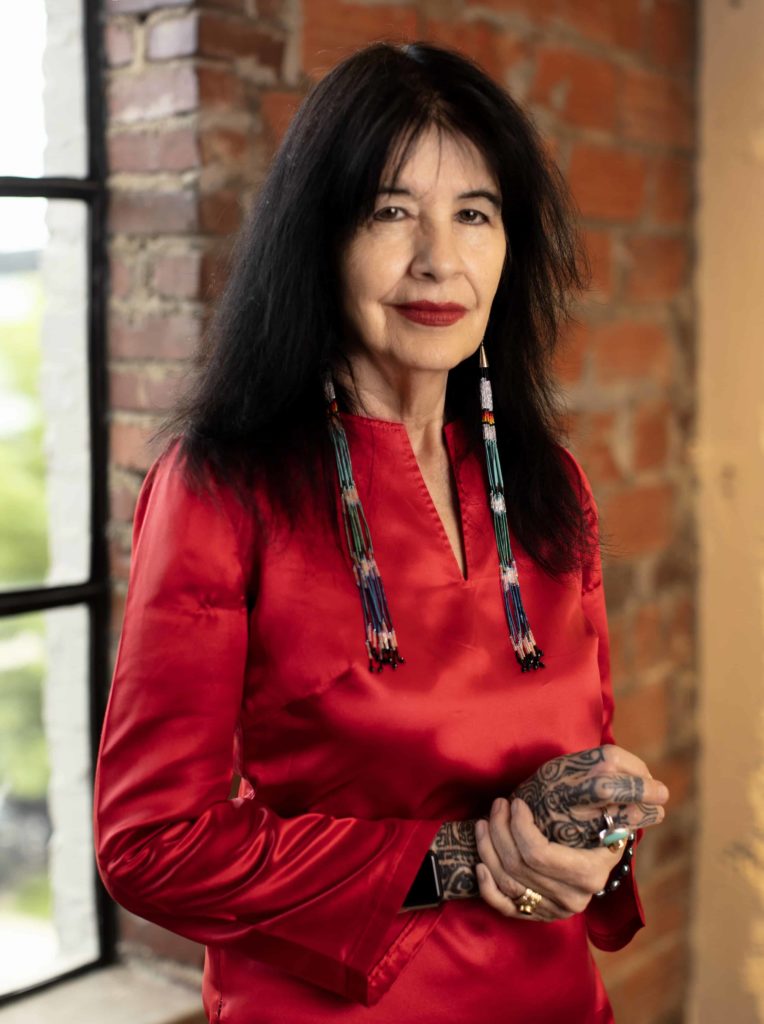 Joy Harjo, 23rd United States Poet Laureate, will read her work virtually at Bennington College. Press photo courtesy of the artist