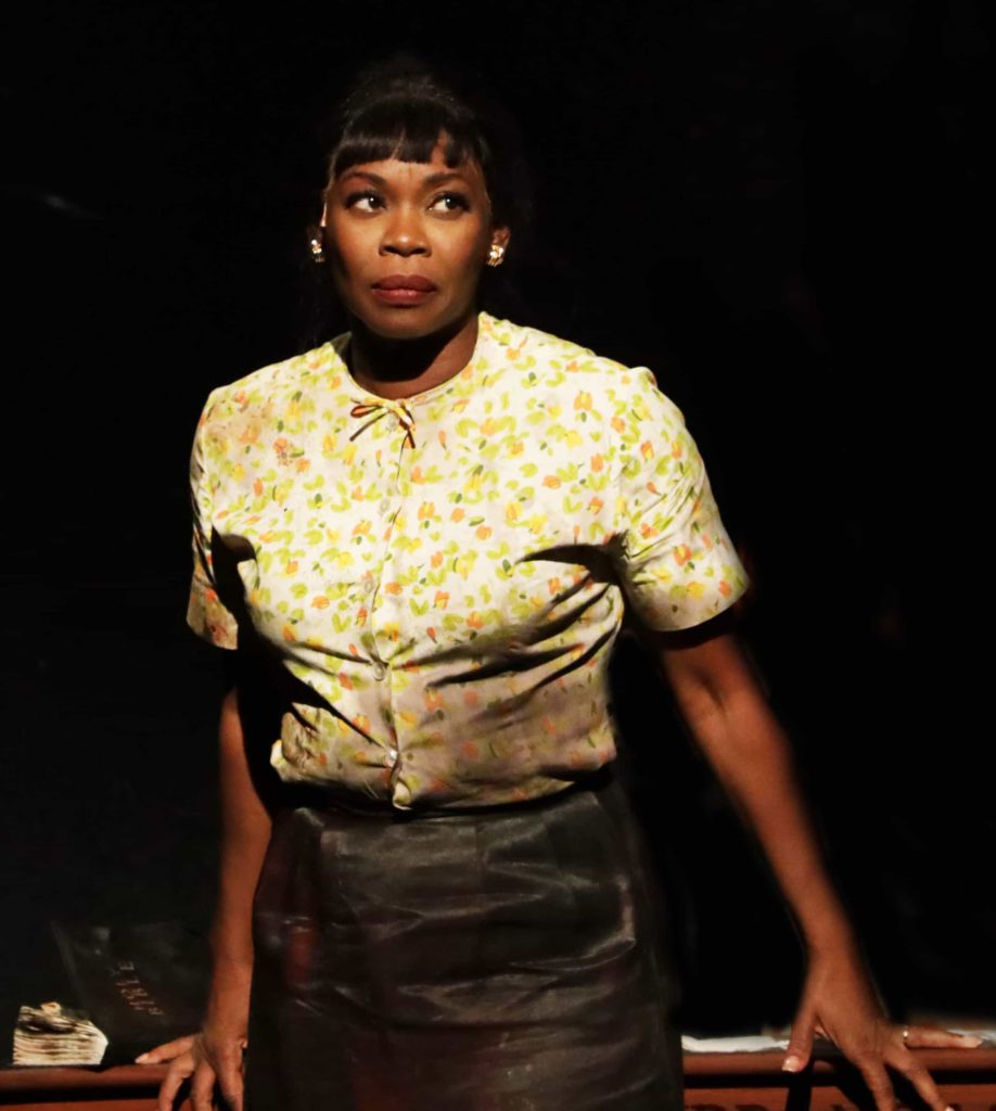 Acclaimed Broadway actor and vocalist Darlesia Cearcy performs as Aunt Sarah in Berkshire Theatre Group's 'Nina Simone: Four Women,' 2021. Press photo courtesy of BTG