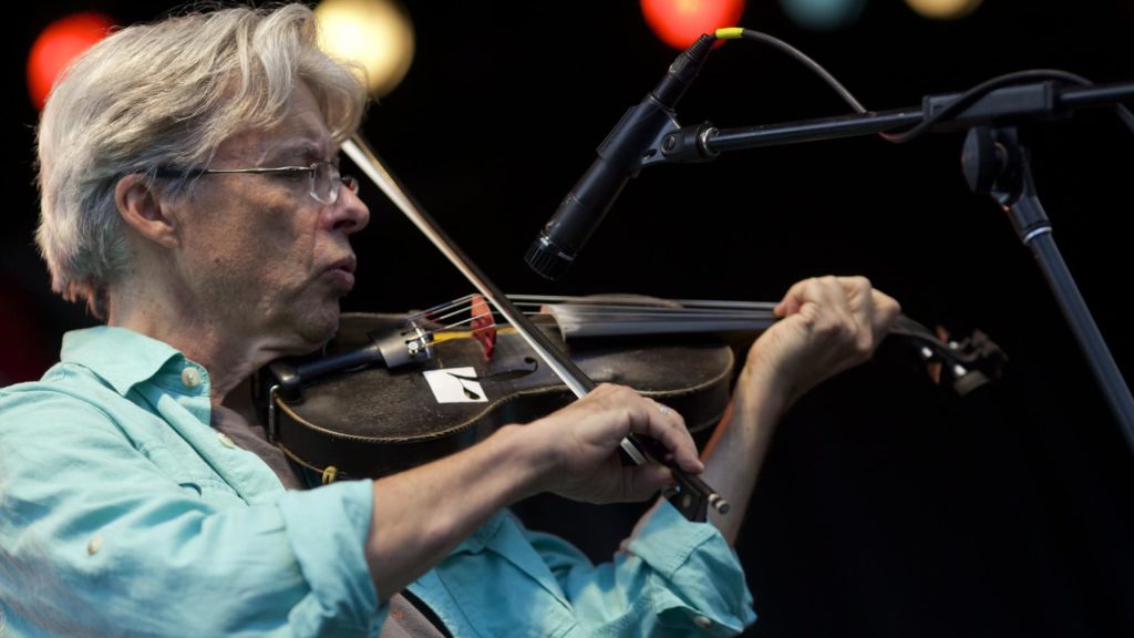Fiddler and bluegrass musician Darol Anger will perform at FreshGrass 2021. Press photo courtesy of Mass MoCA