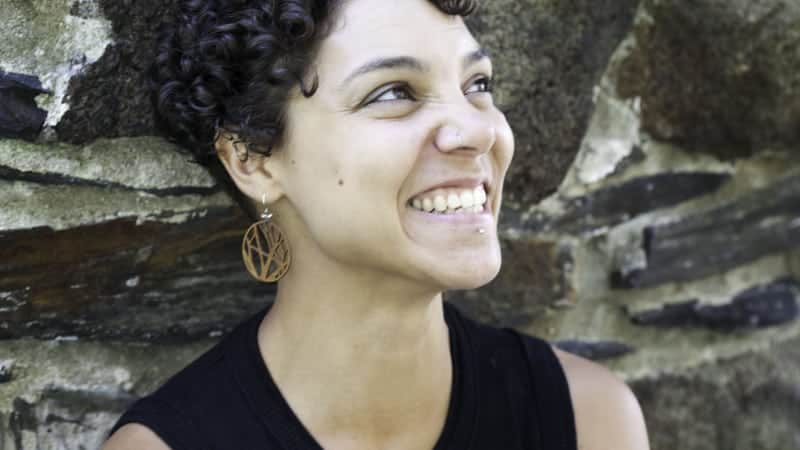 Rage Hezekiah, author of the collection Stray Harbor and assistant director of academic and international student services at Bennington College, will read her work. Press photo courtesy of Bennington College