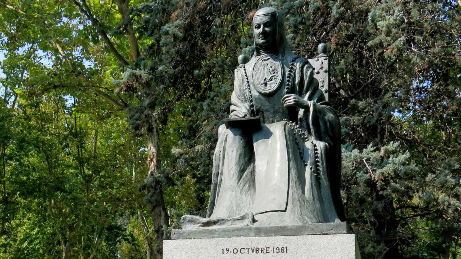 A sculpture in Madrid honors sor Juana Inés de la Cruz. Creative Commons courtesy photo