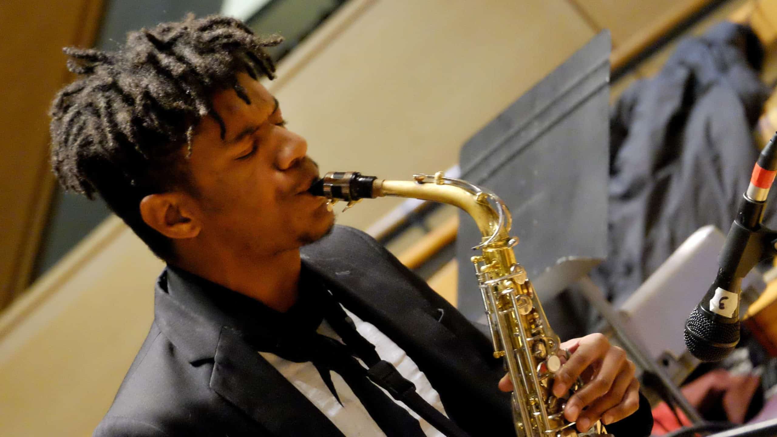Williams college students performed in a New Orleans-Style Jazz winter study class in winter 2019.