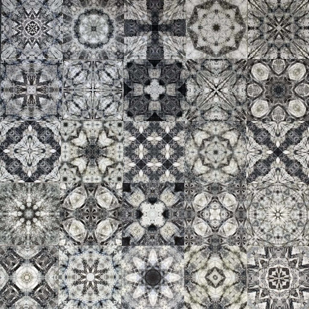 Joanna Gabler evolves kaleidoscopic patterns from light on a single drop of water.