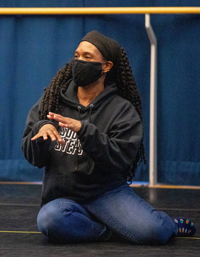 Maxine Lyle, dancer and choreographer, co-founder of Sankofa, and Williams College '00, returns to Williams as an artist in residence.