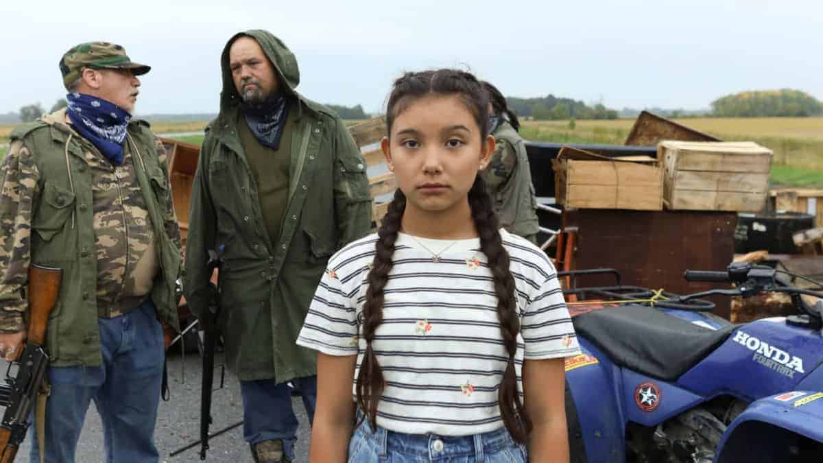 A 12-year-old girl lives through the Oka Crisis in (Kanien’kehá:ka, Haudenosaunee) filmmaker Tracey Deer’s awardwinning film 'Beans.' Press film still courtesy of Images Cinema.