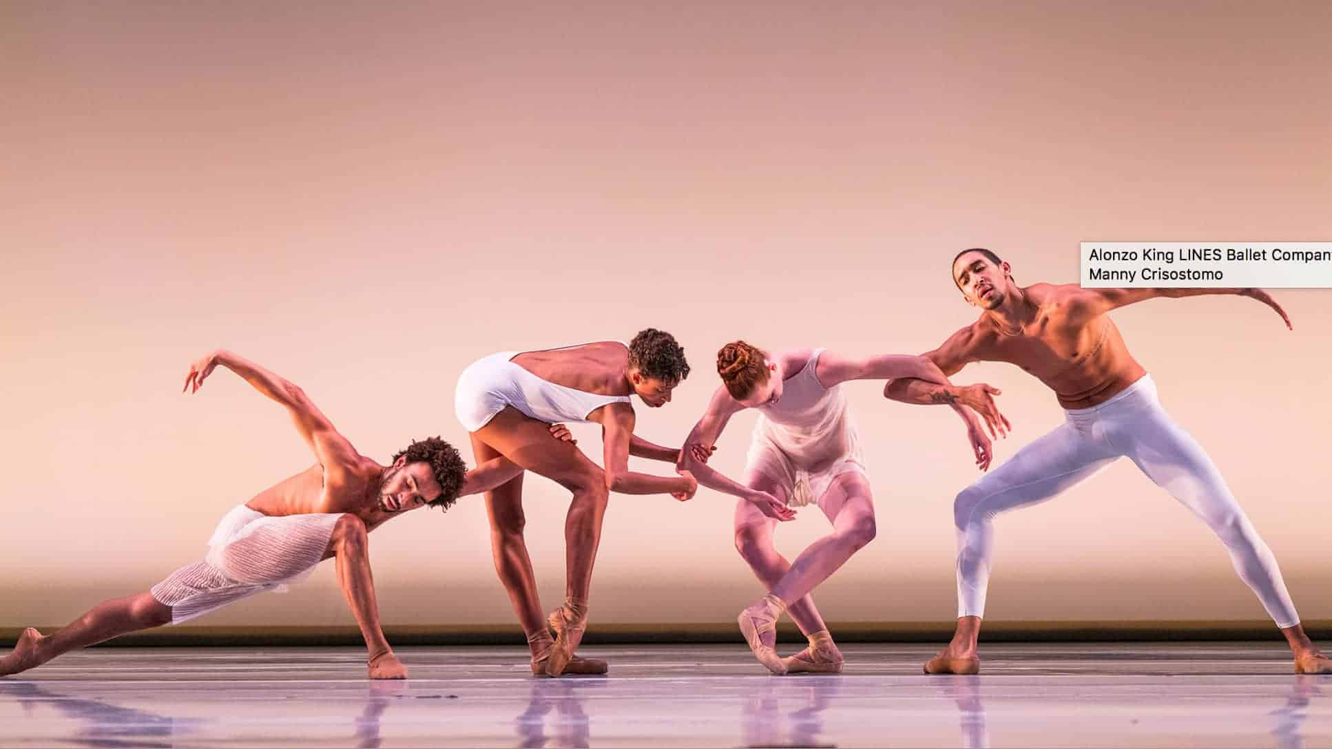 Alonzo King Lines Ballet will perform works set to music by composers including Gabriel Fauré, Edgar Meyer and Zakir Hussain, as well as Azoth set to music by venerable jazz musicians.