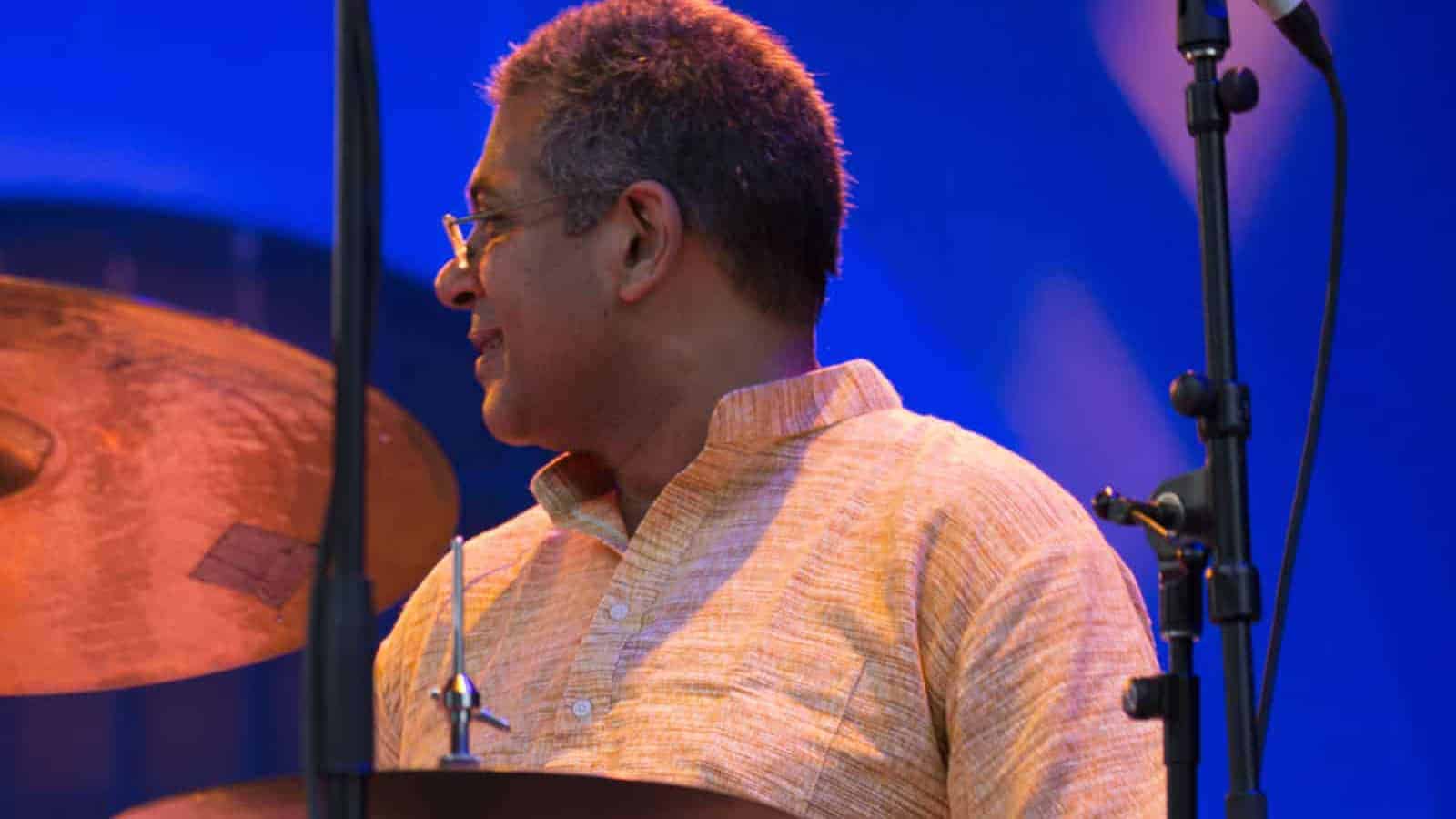 Percussionist Sameer Gupta blends ragas with jazz improvisation.