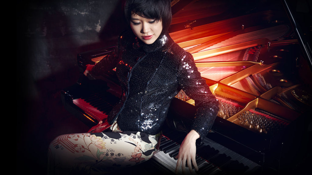 Internationally acclaimed pianist Yuja Wang will perform at Tanglewood on opening weekend 2022. Press photo courtesy of the artist