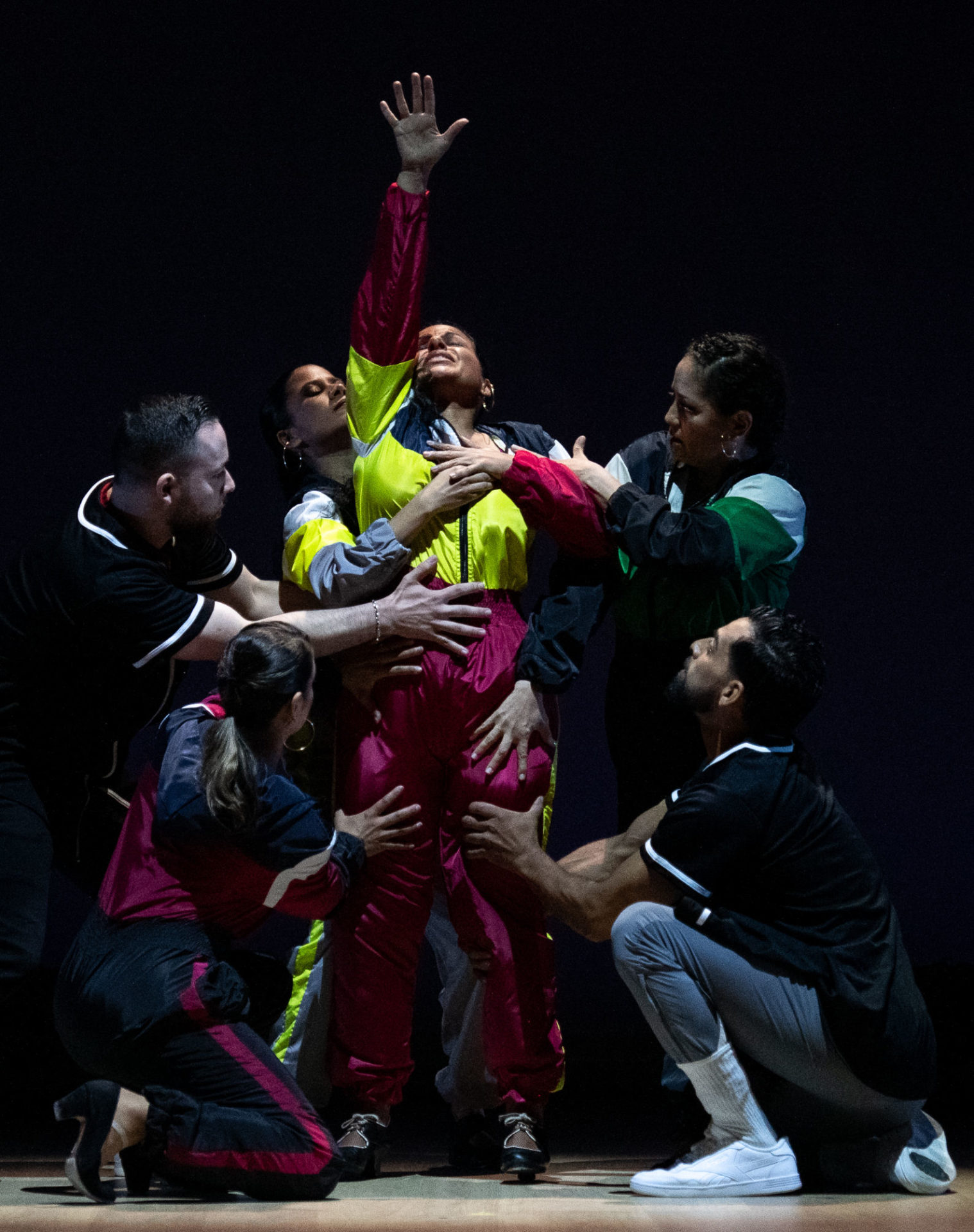 Acclaimed flamenco artist Nélida Tirado and dancers in her company perform in America(na) to Me at Jacob's Pillow Dance Festival. Press photo courtesy of the Pillow