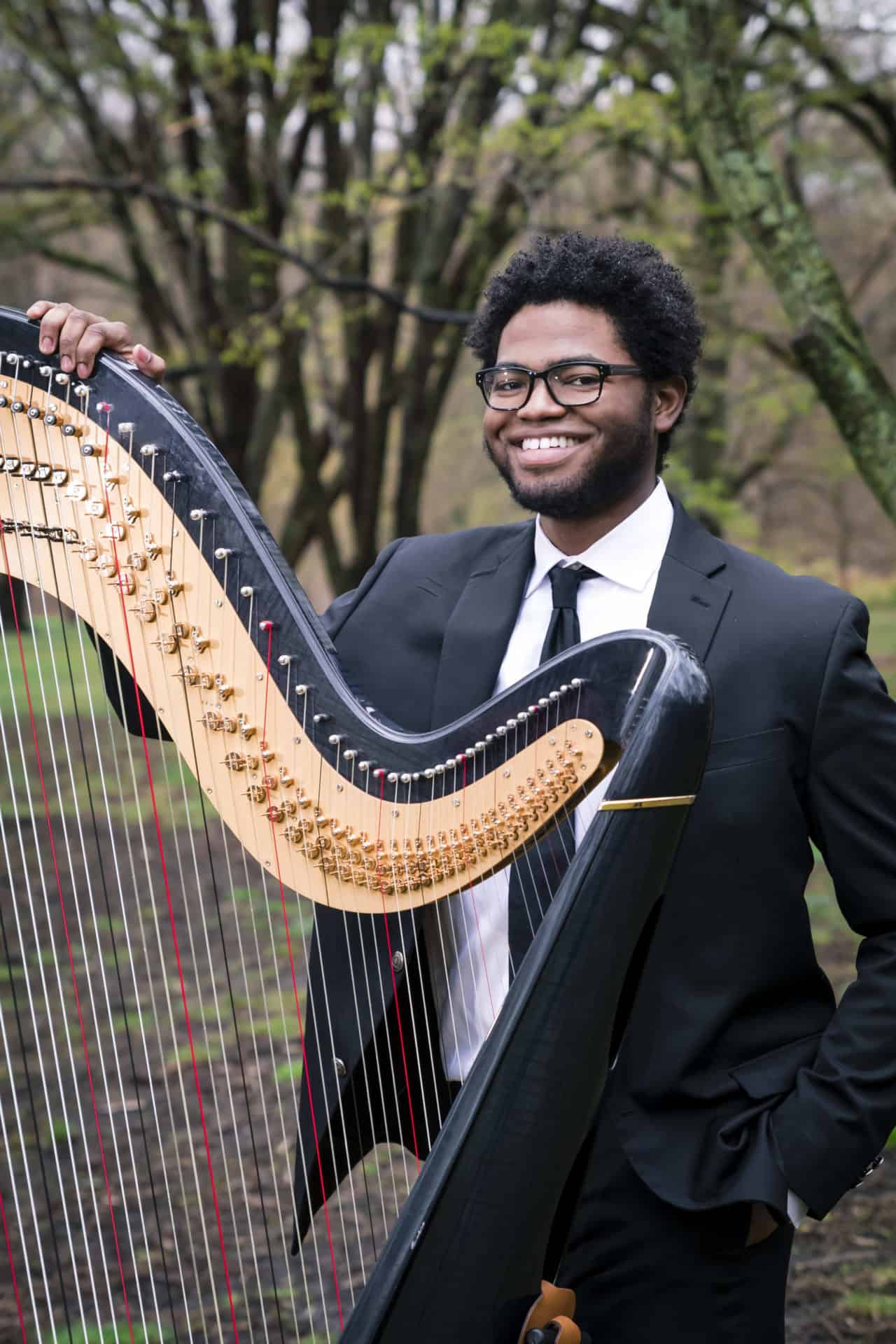 Acclaimed harpist Charles Overton will perform in tribute to Ann Hobson Pilot, longtime harpist with the Boston Symphony Orchestra. Press photo courtesy of the BSO