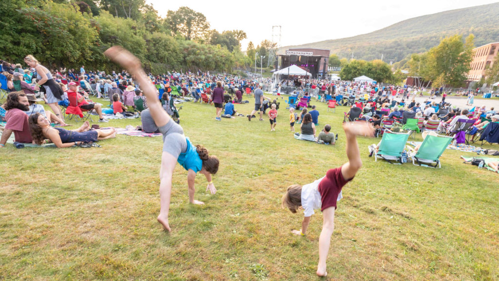 The FreshGrass Music Festival 2019 at the Massachusetts Museum of Contemporary Art in North Adams, MA.