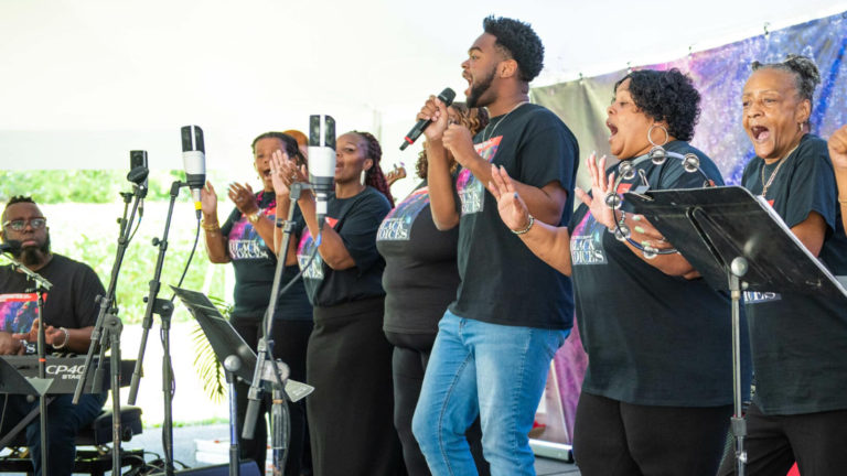 Gospel singers from this summer's Black Voices Festival will perform in concert as Barrington Stage to celebrate the reopening of Mr. Finn’s Cabaret.